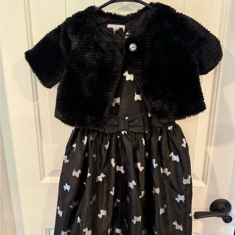 Gymboree Scottie Dog Dres. Great condition. With sweater. Gymboree. Size 5.